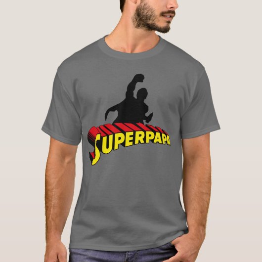 Super Dad. Super Papa. Súper Papá Tシャツ (正面)