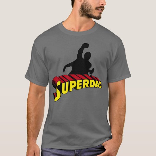 Super Dad. Super Papa. Súper Papá Tシャツ (正面)