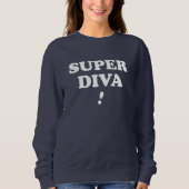Super Diva スウェットシャツ (正面)