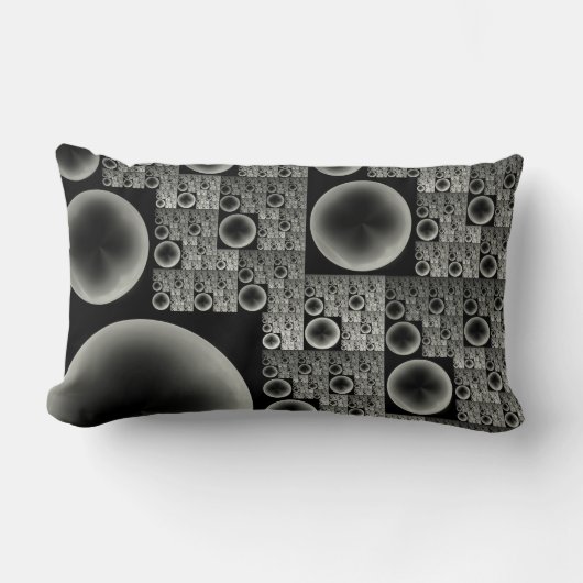 Super Fractal Pillow ランバークッション (正面)