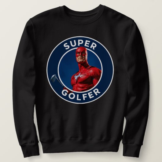 Super Golfer Sweatshirt スウェットシャツ (デザイン正面)