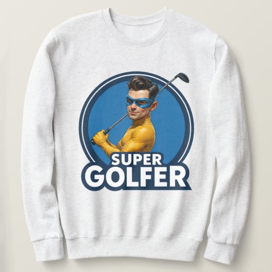 Super Golfer Sweatshirt スウェットシャツ (デザイン正面)