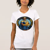 Super Golfer Woman's Golf T-Shirt Tシャツ (正面)