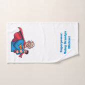 Super Grandpa Bath Towel バスタオルセット (ハンドタオル)