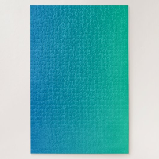 Super Hard Blue Green Gradient Puzzle ジグソーパズル (縦)