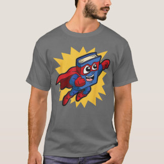 Super Hero Book For Kindergarten Kids Who Read And Tシャツ