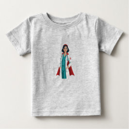 Super Infirmière – Héroïne en Blouse Blanche ベビーTシャツ