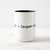 super init coffee mug マグカップ (中央)