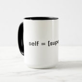 super init coffee mug マグカップ (正面左)