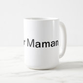 Super Maman コーヒーマグカップ (正面右)