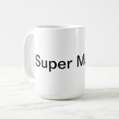 Super Maman コーヒーマグカップ (正面左)