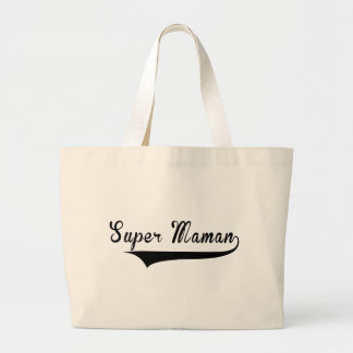 Super maman ラージトートバッグ