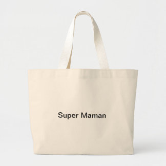 Super Maman ラージトートバッグ