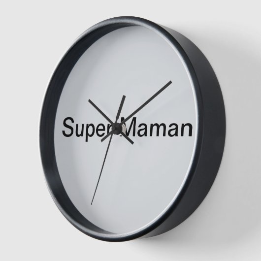 super maman 壁時計 (傾斜)