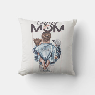 Super Maman - Coussin Décoratif クッション