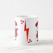 Super Mamie 3 message d'amour pour l grands mères コーヒーマグカップ (中央)