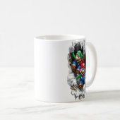 Super Mario & Luigi 3D Wall-Burst Coffee Mug コーヒーマグカップ (正面右)