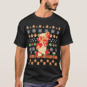 Super Mario Mario Piel Christmas funny Tシャツ (正面)