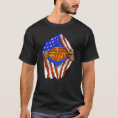 Super Mechanical Engineering Technician Hero Job Tシャツ (正面)