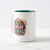 ** Super Mom ツートーンマグカップ (正面左)