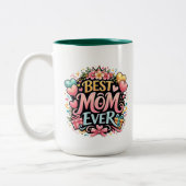 ** Super Mom ツートーンマグカップ (左)