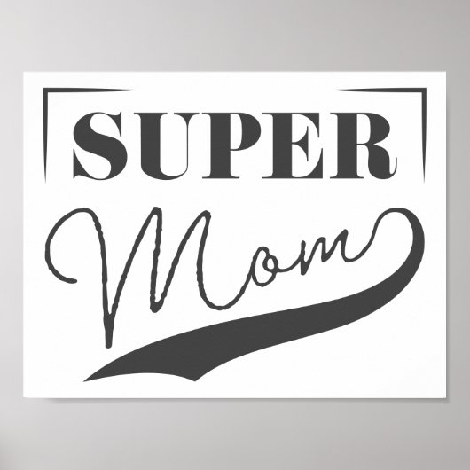 Super Mom ポスター (正面)