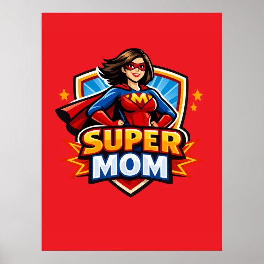 Super Mom ポスター (正面)