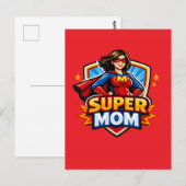 Super Mom ポストカード (正面/裏面)