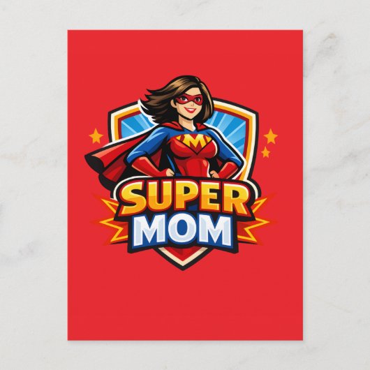 Super Mom ポストカード (正面)
