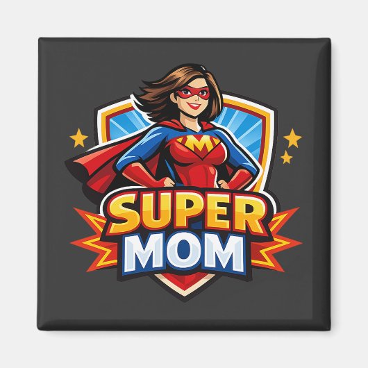 Super Mom マグネット (正面)