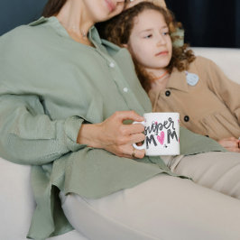 Super mom Autism appreciation Coffee mug ツートーンマグカップ