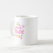 Super Mom | Cute Mug コーヒーマグカップ (正面左)