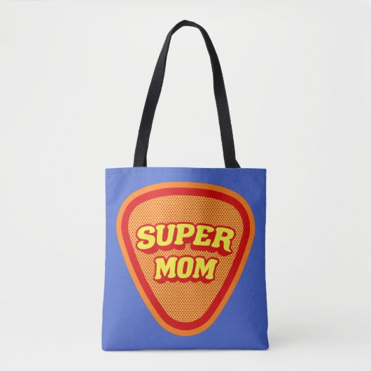 Super Mom Mother's Day トートバッグ (正面)