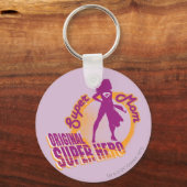 Super Mom Original Super Hero キーホルダー (正面)