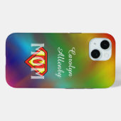 Super Mom - personalize with Name Case-Mate iPhoneケース (裏面 (横))