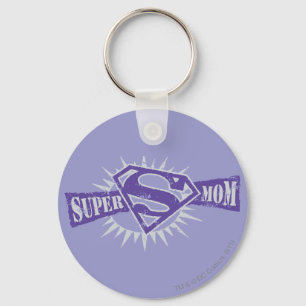 Super Mom Purple Starburst キーホルダー