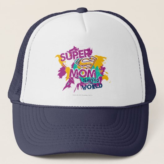 Super Mom Saving the World キャップ (正面)