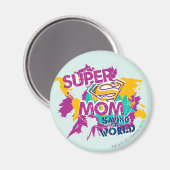 Super Mom Saving the World マグネット (正面/裏面)