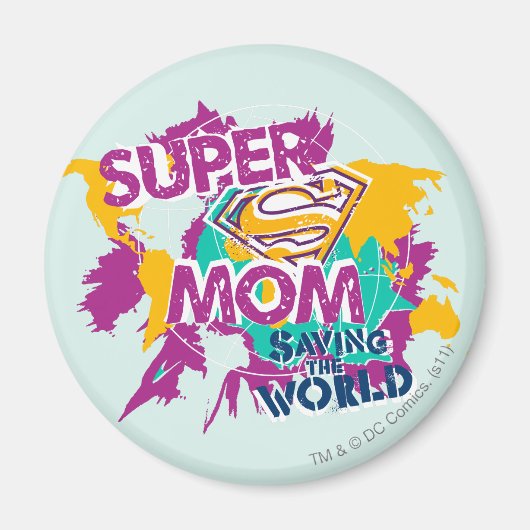 Super Mom Saving the World マグネット (正面)