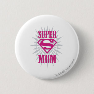 Super Mom Starburst 缶バッジ