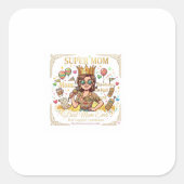 Super mom sticker carré スクエアシール (正面)
