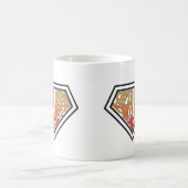 "Super Mom • Super Wife • Super Tired" Graphic コーヒーマグカップ (中央)