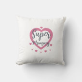 Super Mommy Personalized Best Mom Gift  クッション (正面)
