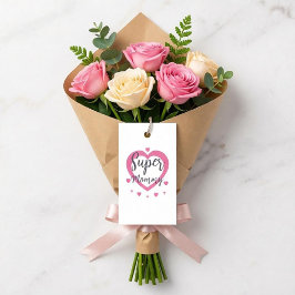 Super Mommy Personalized Best Mom Gift Card エンクロージャーカード