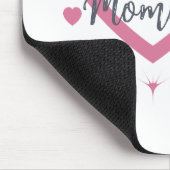 Super Mommy Personalized Best Mom Gift Mouse Pad マウスパッド (コーナー)