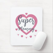 Super Mommy Personalized Best Mom Gift Mouse Pad マウスパッド (マウス)