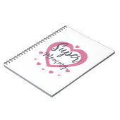Super Mommy Personalized Best Mom Gift Notebook ノートブック (左側)