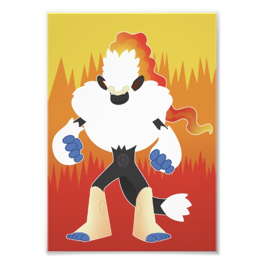 Super Monkey フォトプリント (正面)