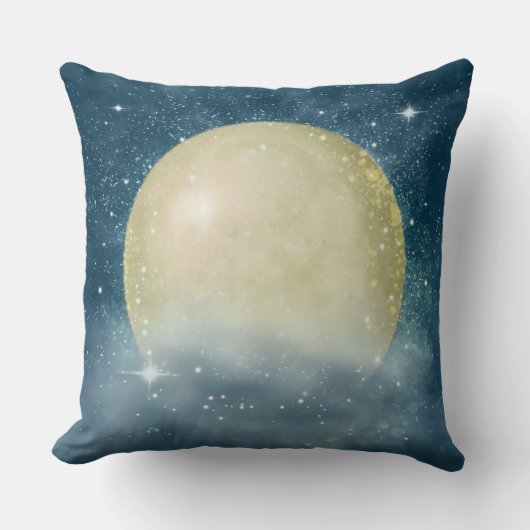 Super Moon - Pillow クッション (正面)