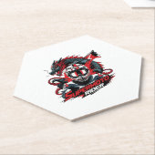 Super Moto Rider � Motorcycle  ペーパーコースター (アングル)